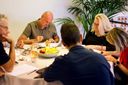 Mosa Meat organiseerde een proeverij in 2024. Foto: Mosa Meat