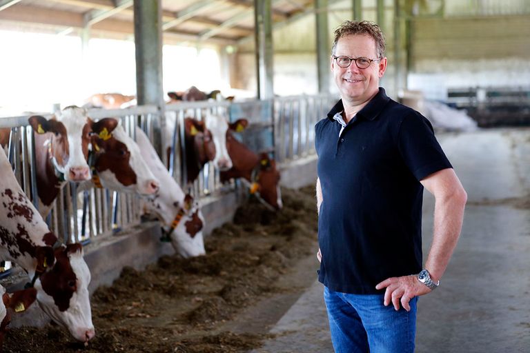 Wil Meulenbroeks, voorzitter vakgroep melkveehouderij bij LTO Nederland. - Foto: Bert Jansen