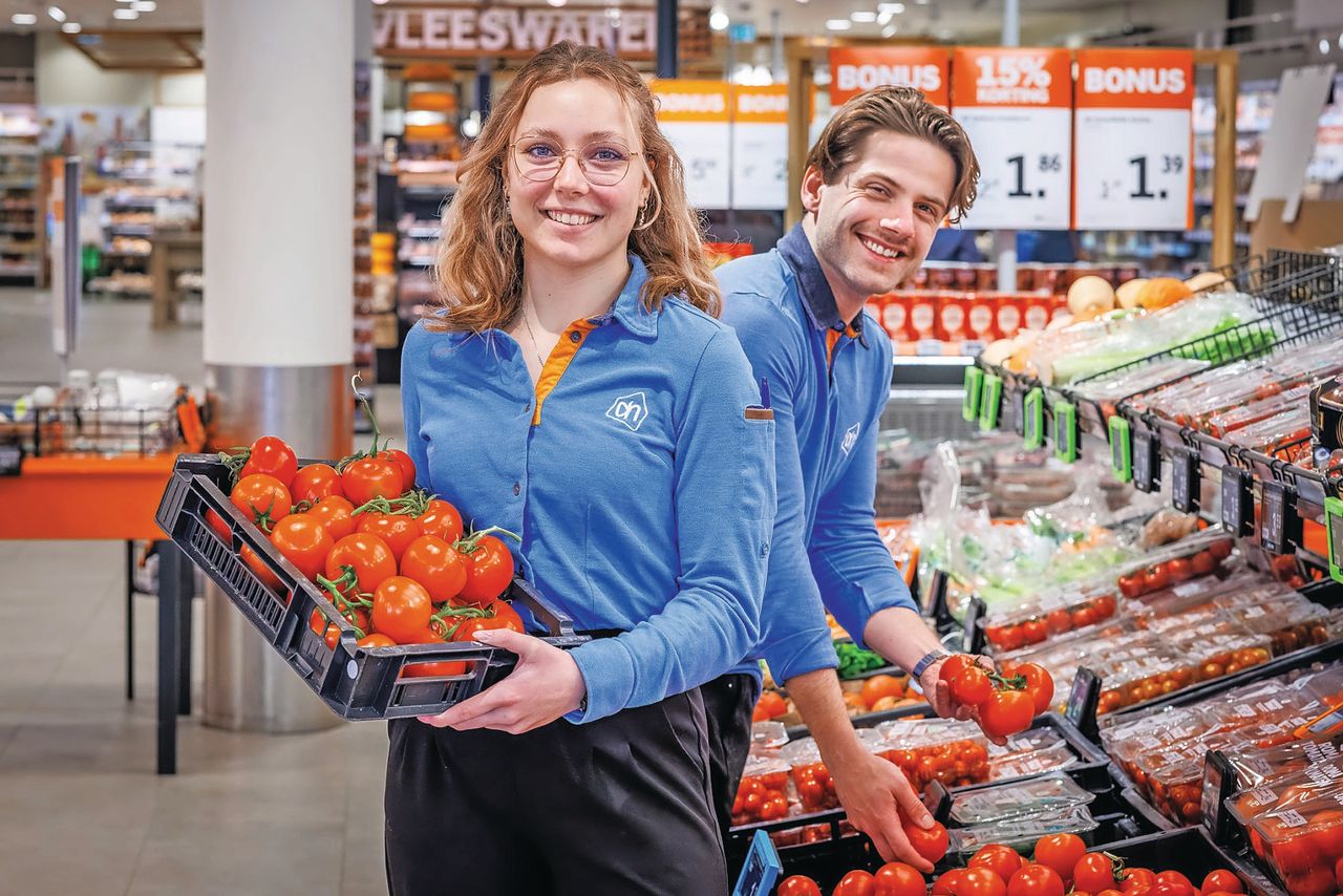 Groente- en fruitketen Albert Heijn wordt Amerikaanse gekleurd. Foto: AH