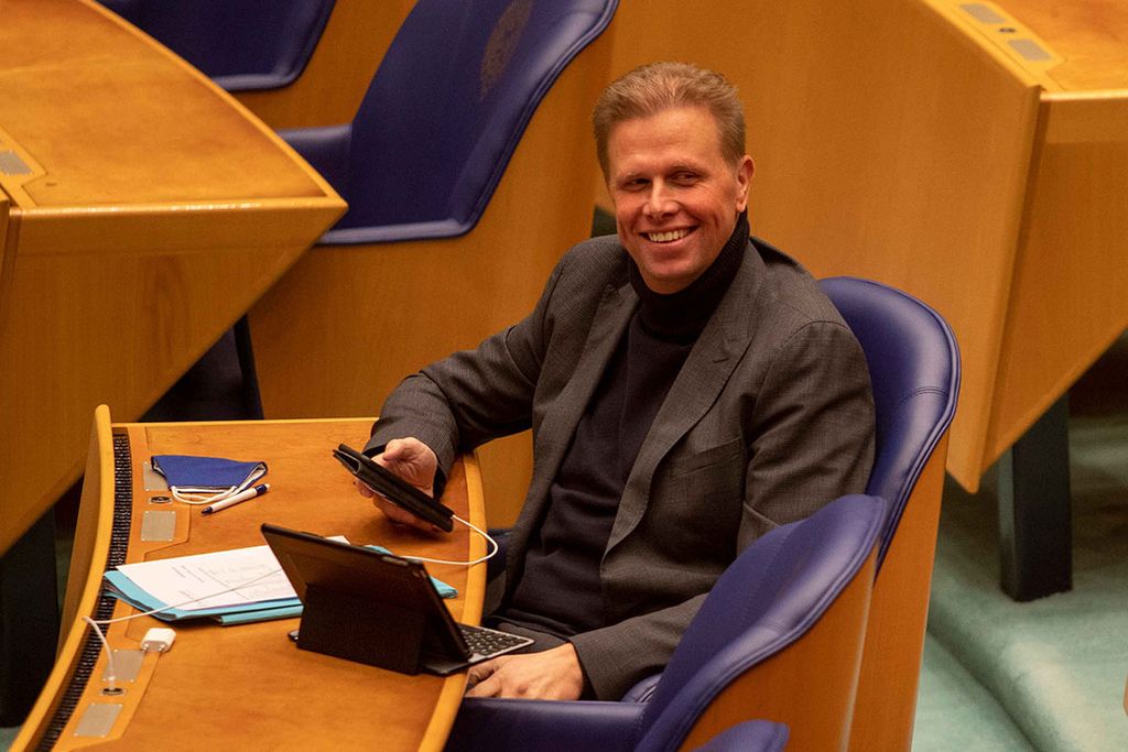 VVD-Kamerlid Arne Weverling. - Foto: Roel Dijkstra