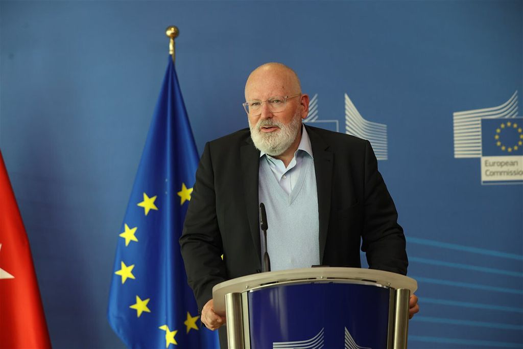 Eurocommissaris Frans Timmermans. - Foto: ANP