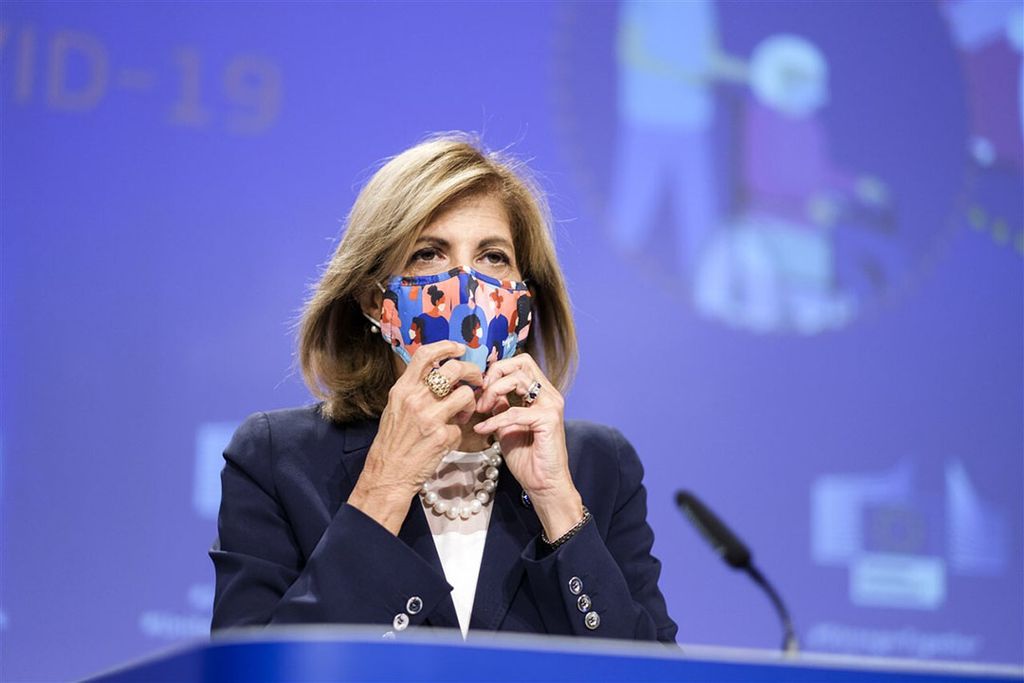 EU-commissaris Stella Kyriakides. - Foto: ANP