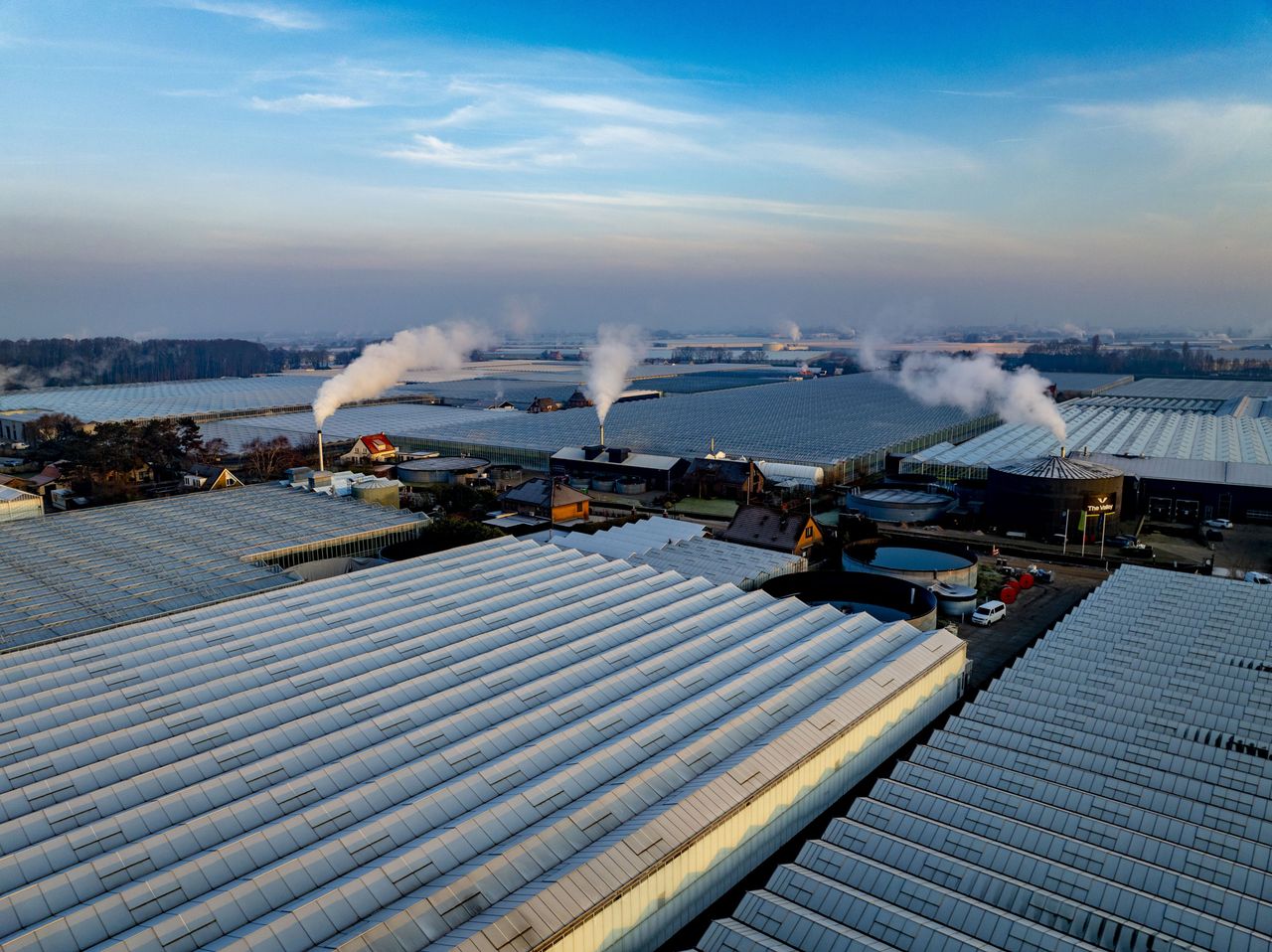 Kassen in het westland. Het CO2-sectorsysteem voor de glastuinbouw is per 2025 gestopt, maar de afwikkeling over 2024 loopt nog via de Gecombineerde opgave. Foto: ANP