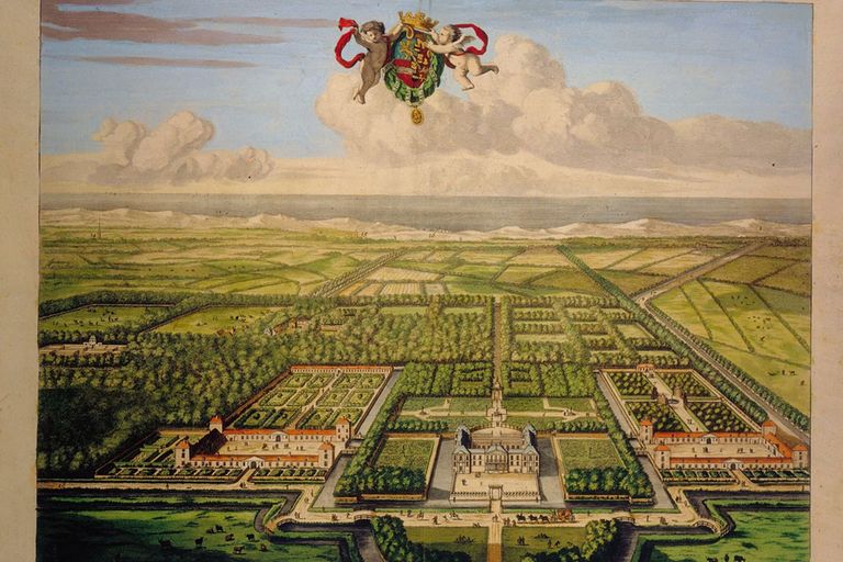 Het paleis van Frederik Hendrik in Honselersdijk, met ooit een van de mooiste zeventiende-eeuwse tuinen van Europa. Foto: Ton van der Scheer