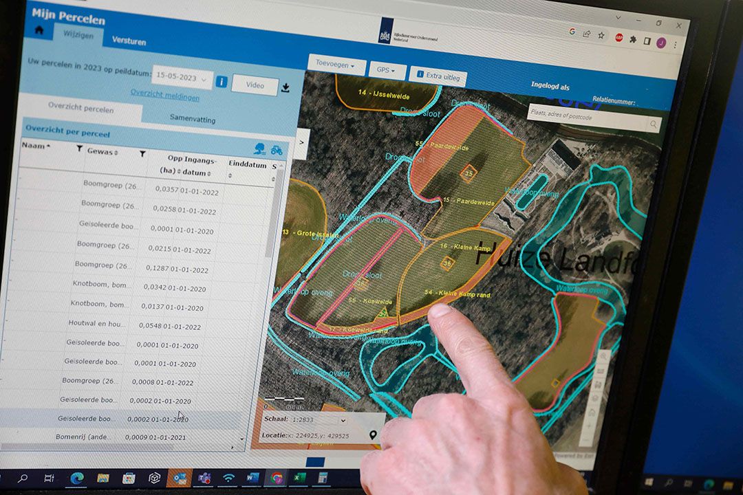 Agrariërs en bedrijfsadviseurs melden dat het RVO-systeem voor de perceelsregistratie en opgave vastloopt en traag is. - Foto: Hans Prinsen