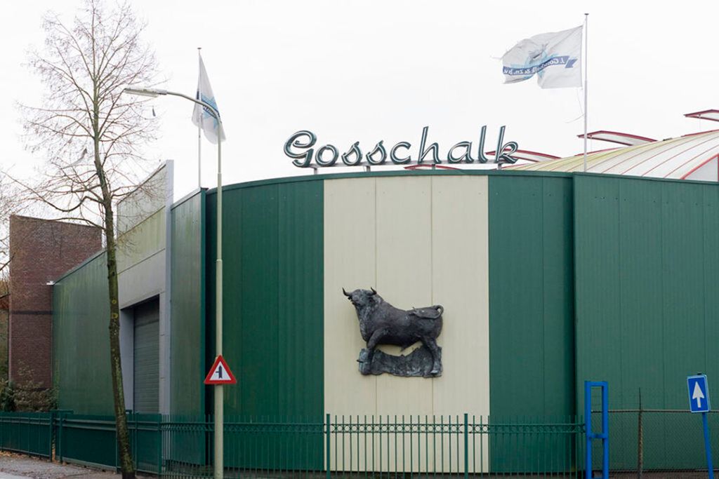 Exportslachterij Gosschalk  in Epe. - Foto: Koos Groenewold