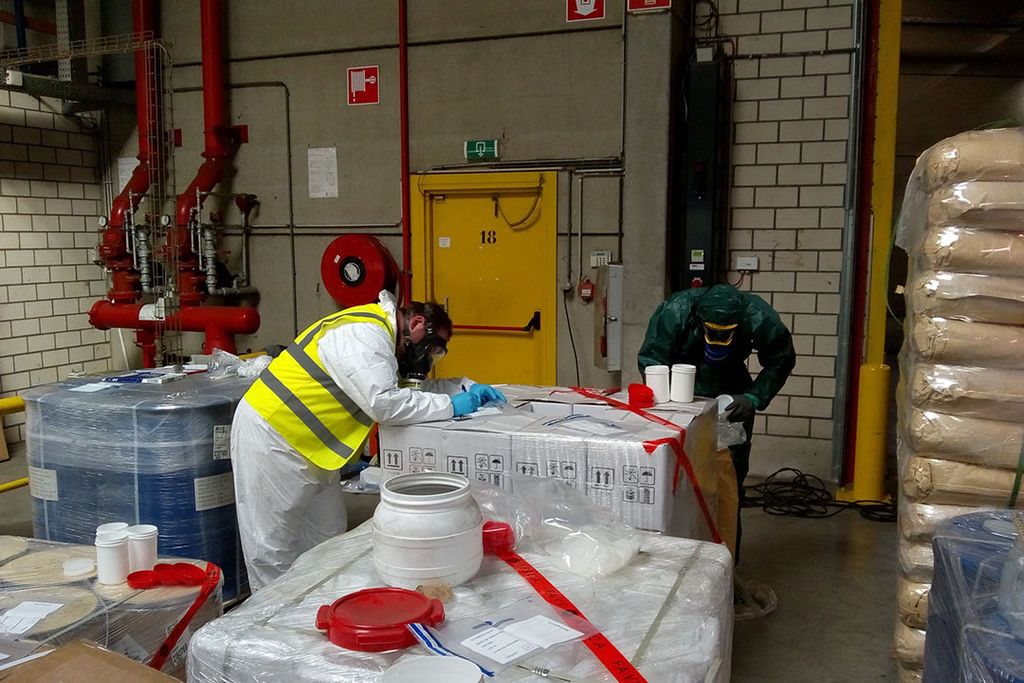Nooit eerder werden bij de Europol-actie zoveel illegale gewasbeschermingsmiddelen van de markt gehaald. - Foto: Europol