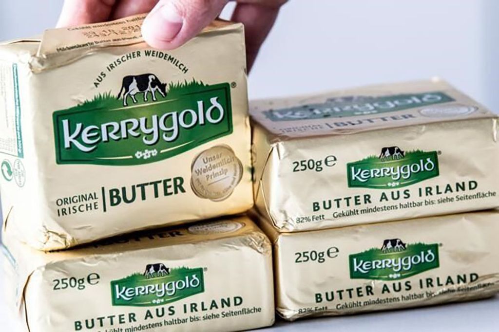 Ornua verkoopt 10 miljoen pakjes Kerrygold-boter per week in de VS. - Foto: ANP