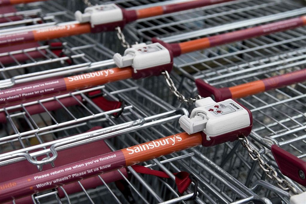 Sainsbury's is de nummer drie van Britse supermarkten. Foto: ANP