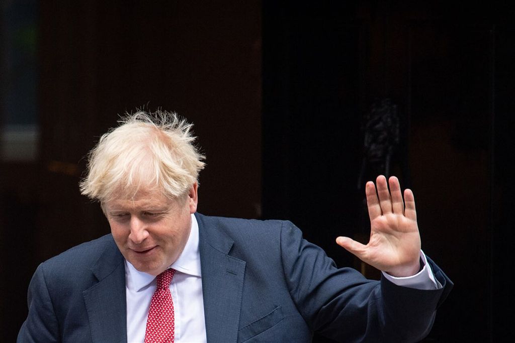 Britse premier Boris Johnson heeft de druk verder opgevoerd met het dreigement de afspraken over Noord-Ierland te verscheuren. Foto: ANP