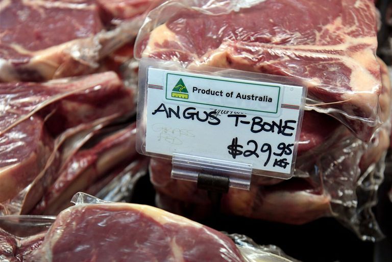 China heeft zijn tarieven op de import van Australisch rundvlees recent verhoogd. - Foto: ANP