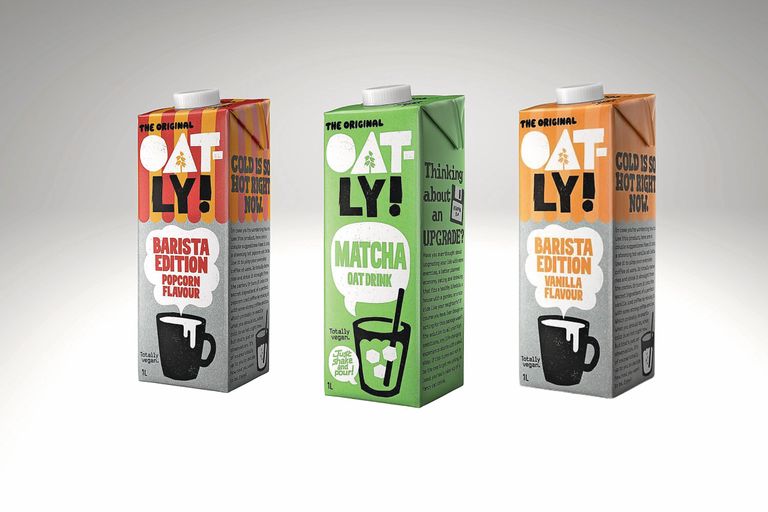 Oatly introduceert nieuwe smaken om jongeren te paaien. Foto: Oatly