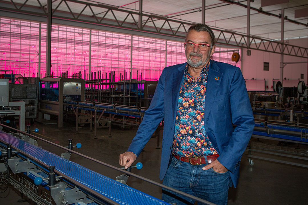 Directeur/eigenaar Rob Baan van Koppert Cress. - Foto: Peter Roek