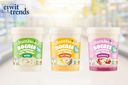 De verpakking van de plantaardige sojayoghurt, gemaakt door De Nieuwe Melkboer, heeft een nieuw jasje. Foto: Eiwit Trends