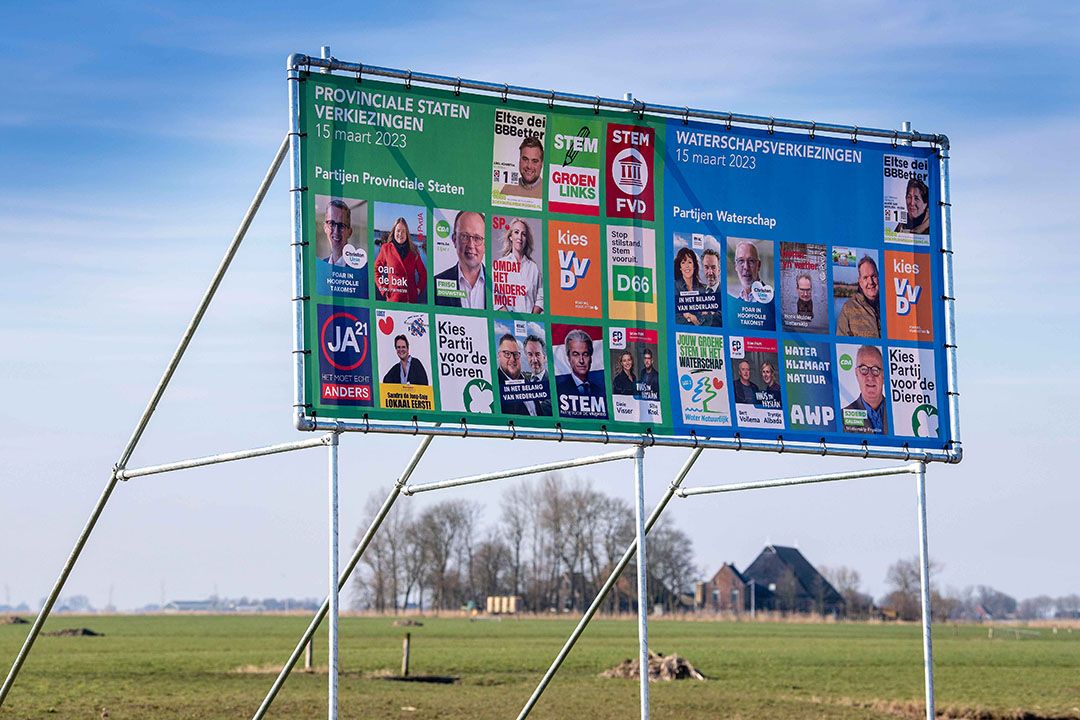 Op 15 maart zijn de verkiezingen voor de Provinciale Staten. De provincies beslissen over landbouw in relatie tot natuur. - Foto: Mark Pasveer