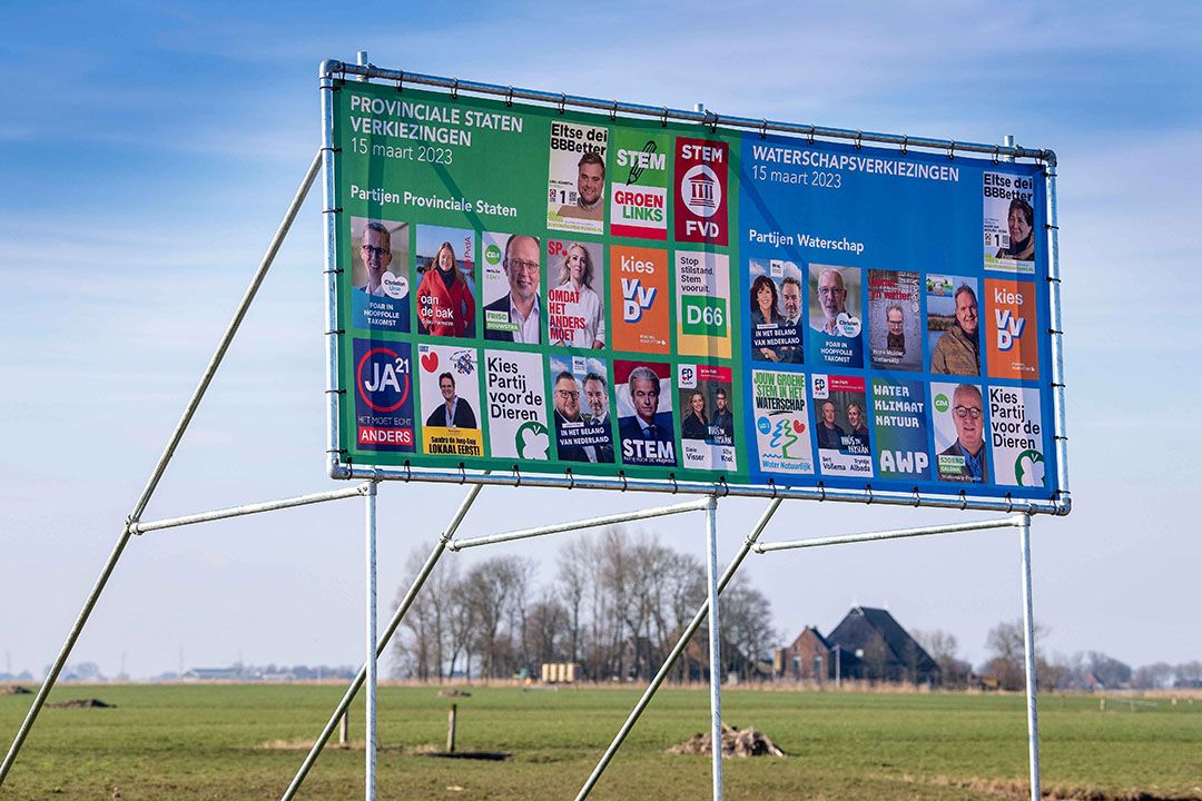 Op 15 maart zijn de verkiezingen voor de Provinciale Staten. De provincies beslissen over landbouw in relatie tot natuur. - Foto: Mark Pasveer