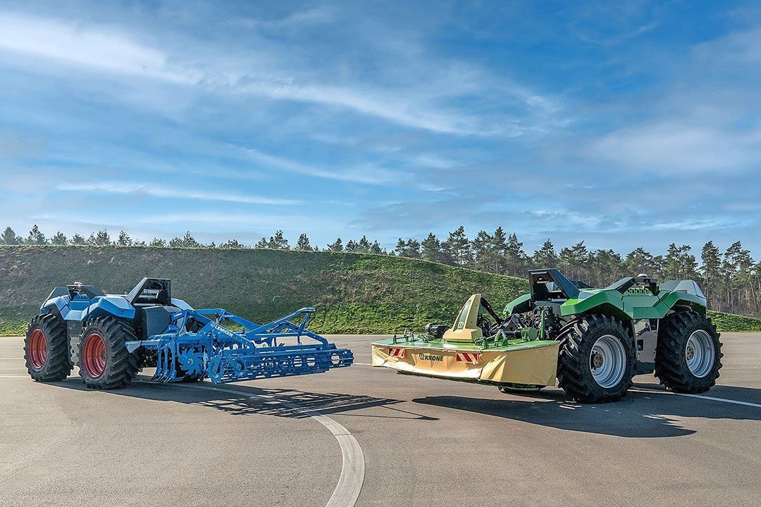 Lemken en Krone gieten het project in vorm onder de naam Combined Powers. - Foto: Krone/Lemken