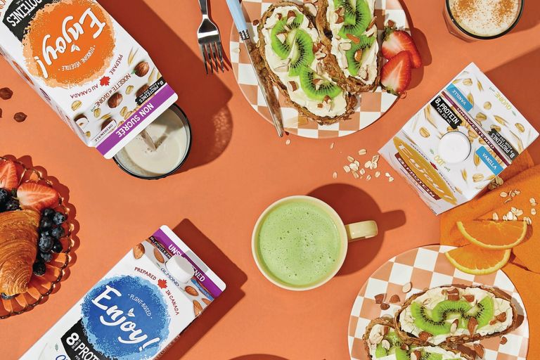 Lactalis Canada staakt de activiteiten in plantaardige dranken en daarmee het merk Enjoy!. Foto: Lactalis Canada