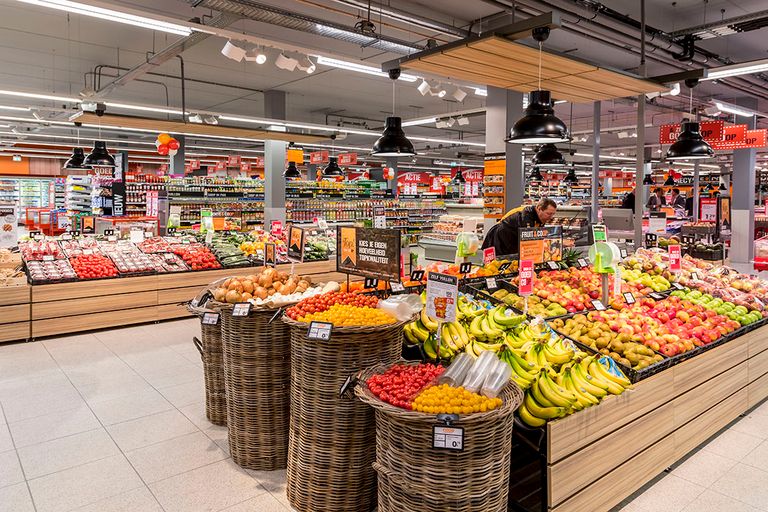 Coop introduceert een nieuw logo waarmee direct zichtbaar is welke producten van Hollandse bodem komen. - Foto: Coop