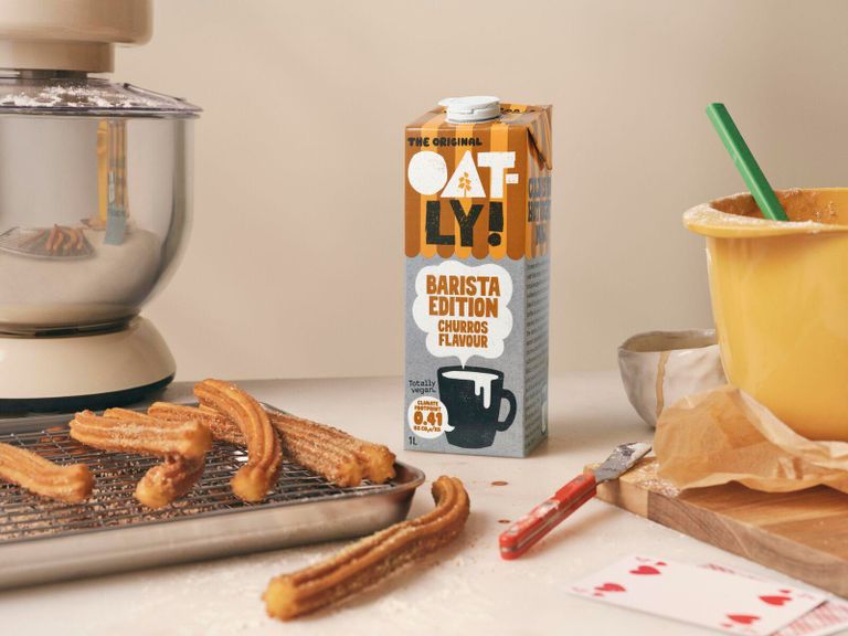 Oatly laat de omzet en het verkoopvolume stijgen, mede door succesvolle introducties in de Barista-lijn. Foto: Oatly