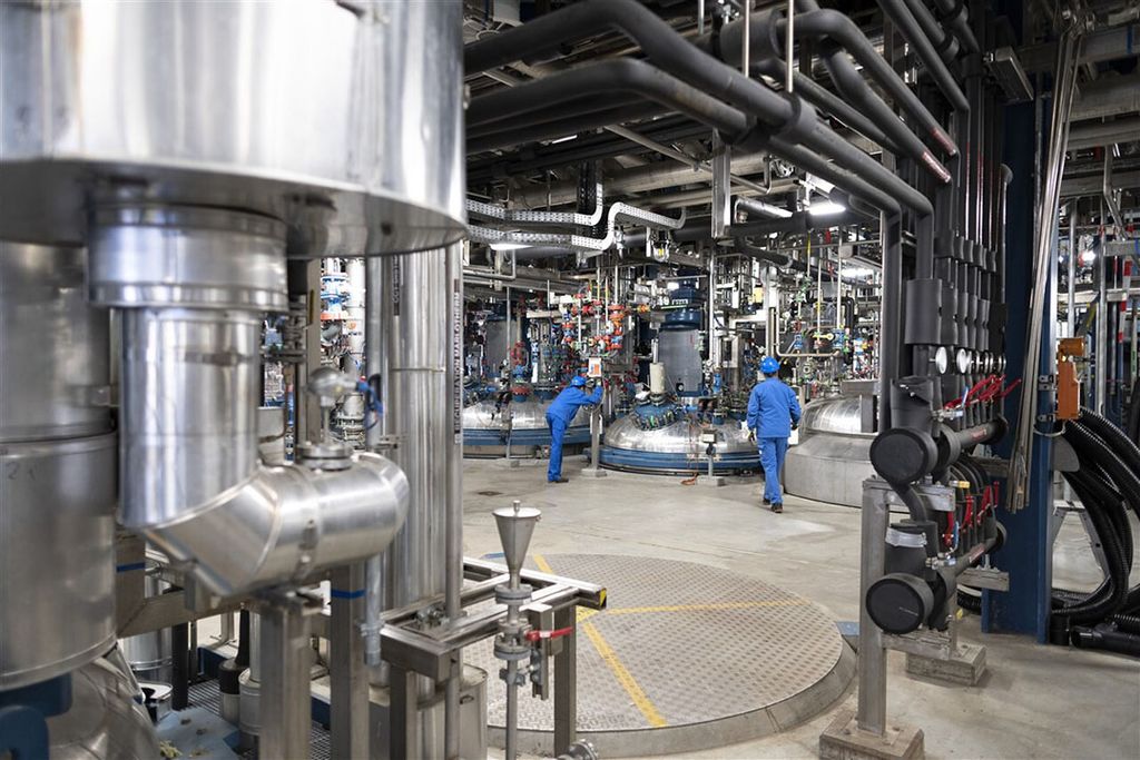 Fabriek van Syngenta in Monthey in het Zwiterse kanton Wallis.- Foto: ANP