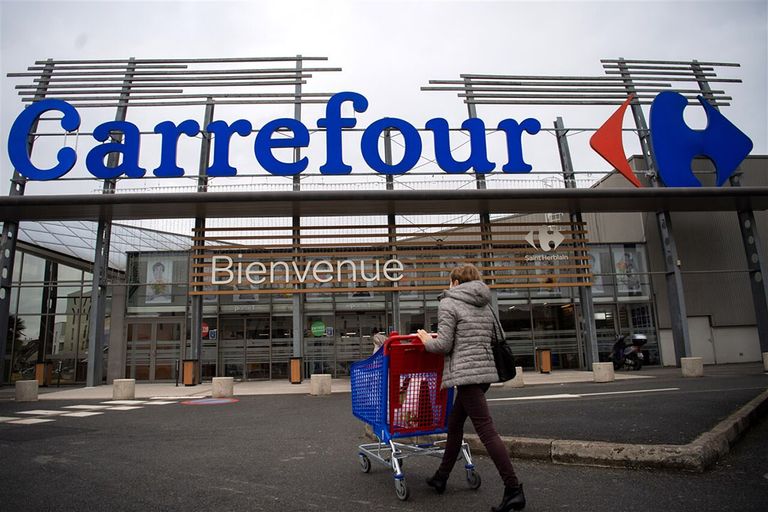 Het Canadese bedrijf heeft het bod inmiddels ingetrokken, maar praat wel verder met Carrefour over mogelijke samenwerking bij de inkoop of op andere terreinen. Foto: ANP