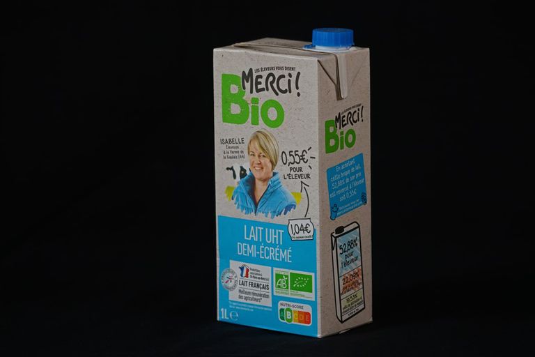 Franse biologische melk