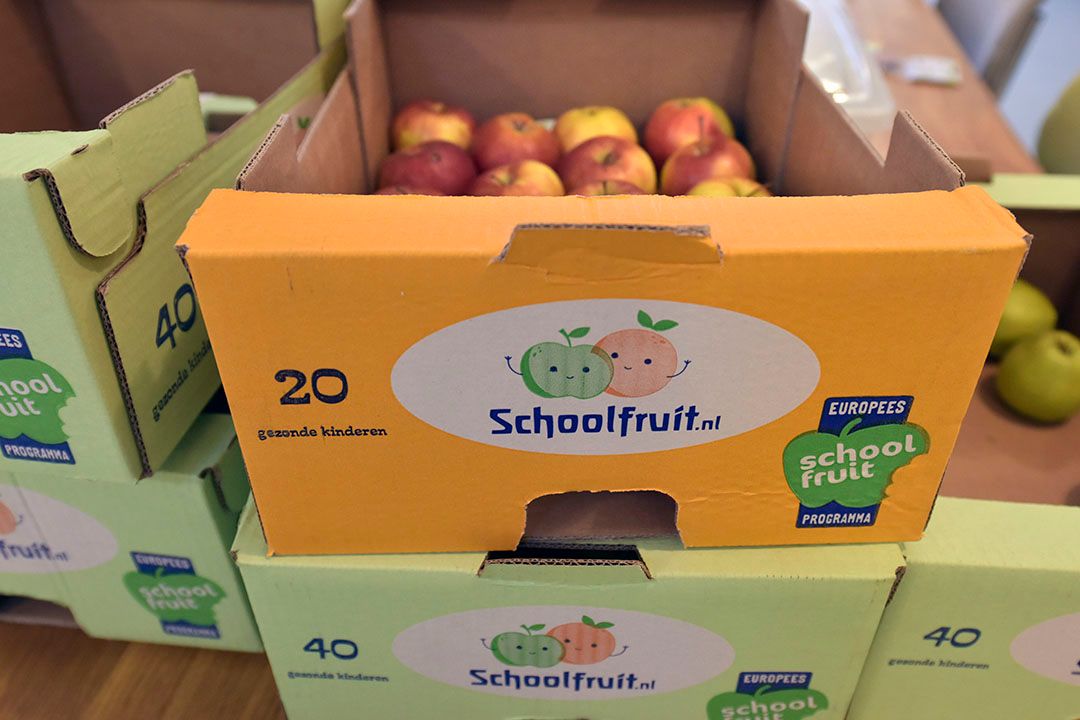 Schoolfruit in voorraad. Foto: ANP