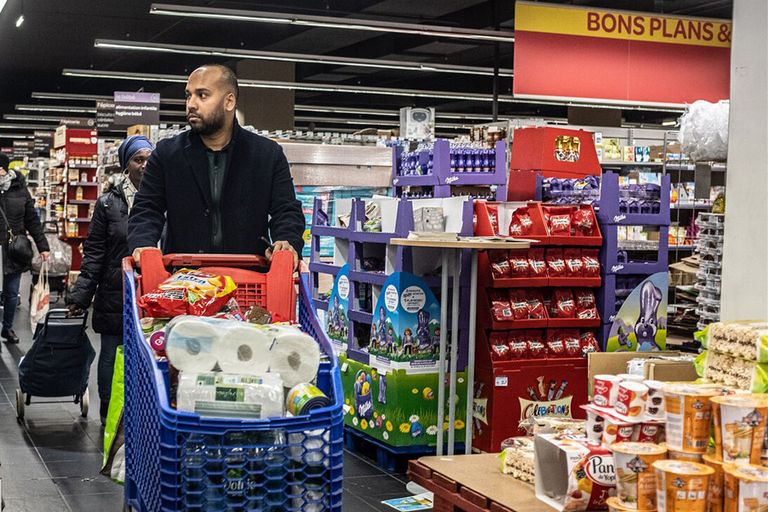 De voedselinflatie in Frankrijk in augustus is uitgekomen op 11,1%. - Foto: ANP