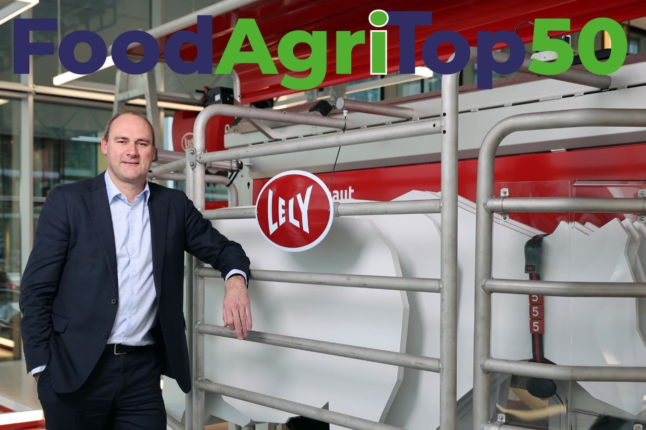 André van Troost, CEO van machinebouwer Lely, staat op 1 in de FoodAgriTop 50. Foto: Dennis Wisse