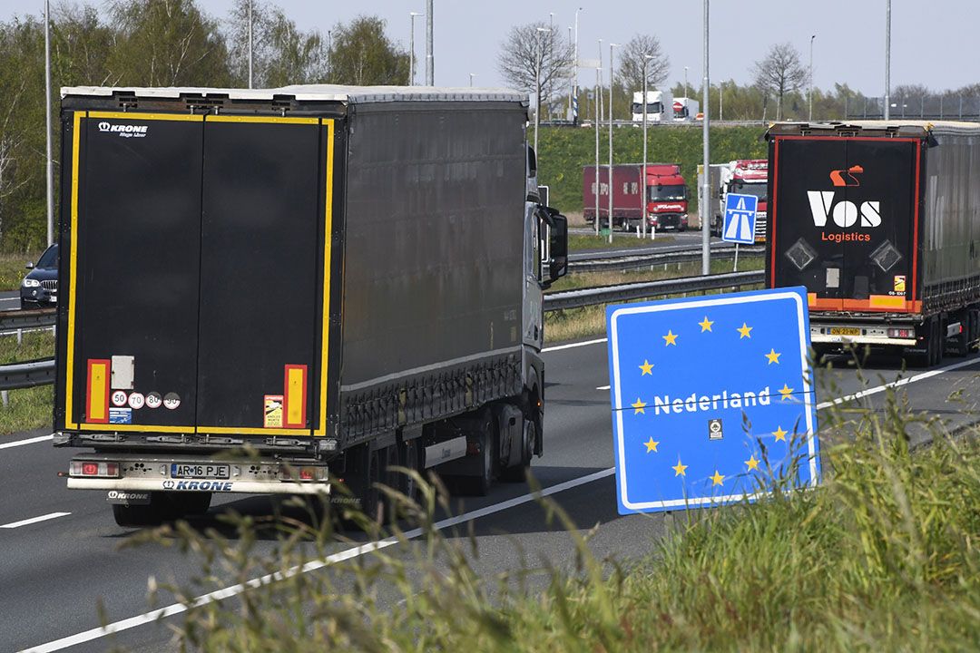 Schade door transport wordt deels verhaald op transporteur. - Foto ANP