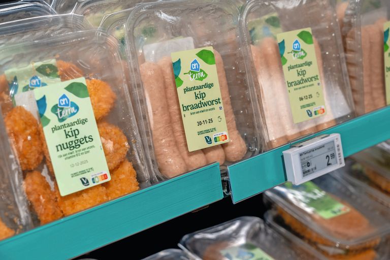 De EU verbiedt 31 benamingen voor plantaardige alternatieven, zoals kip. Nugget en worst mogen nog wel gebruikt worden. Foto: Jan Willem Schouten