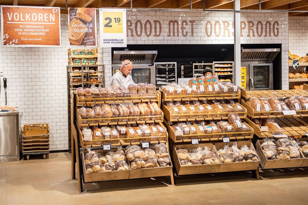 Brood-afdeling bij een Jumbo-filiaal. Foto: ANP