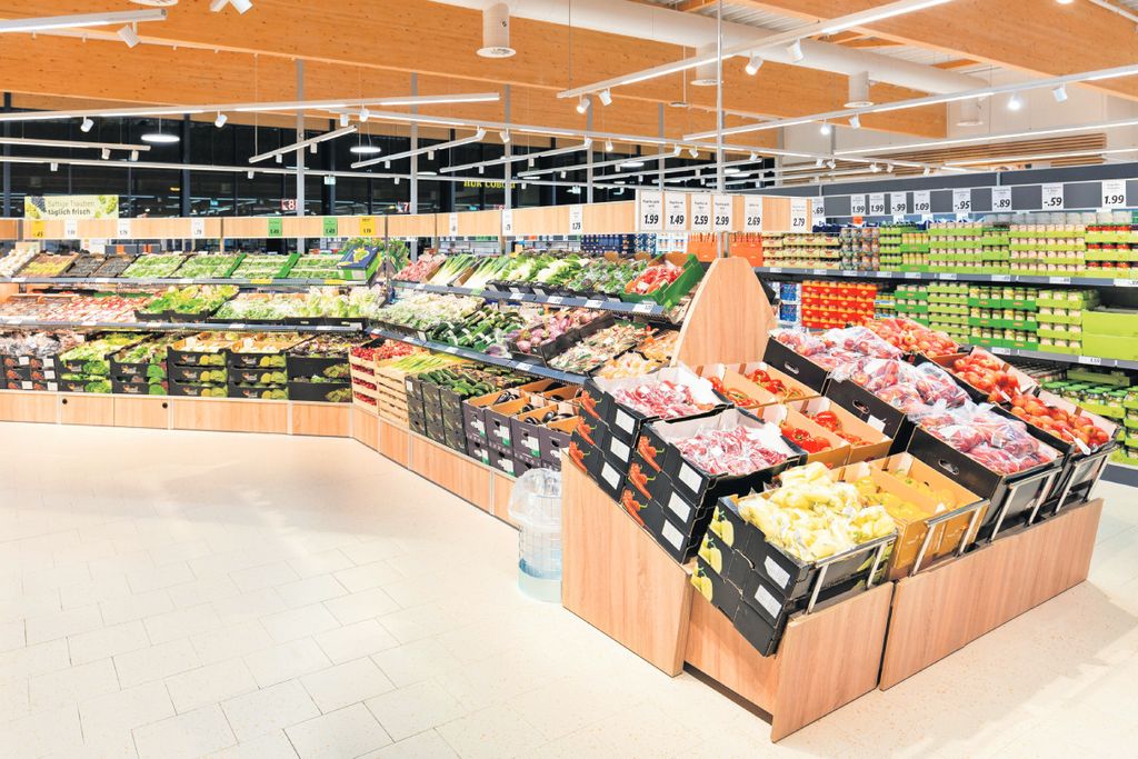 Lidl wil de omzet van biologische groente en fruit verdubbelen. Foto: Lidl