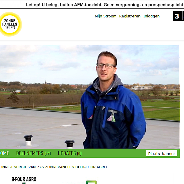 Groenteteler crowdfundt 2,5 ton aan zonnepanelen