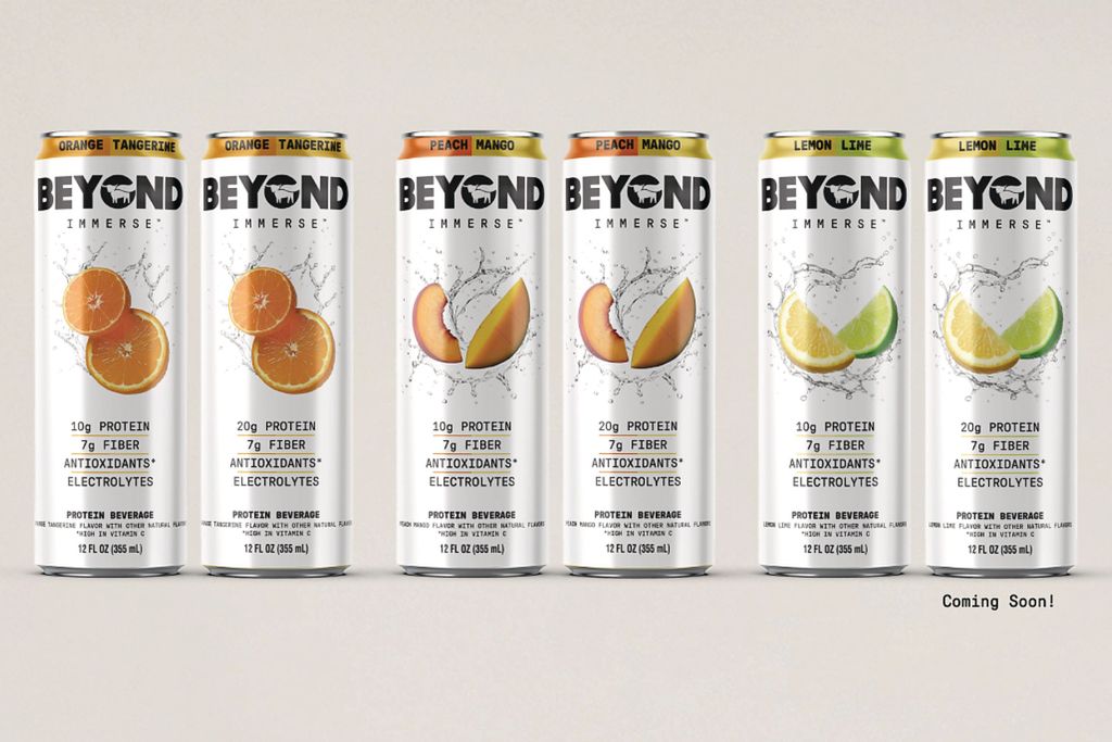 Beyond Meat lanceert het eiwidrankje Beyond Immerse. Foto: Beyond