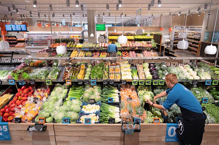 De meeste promotie van groente en fruit verloopt nu via de supermarkten. - foto: Yasmin Hargreaves