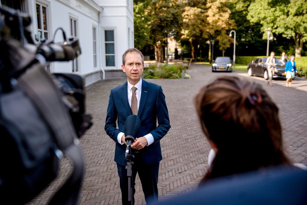 Eddy van Hijum, minister van Sociale Zaken en Werkgelegenheid. Foto: ANP