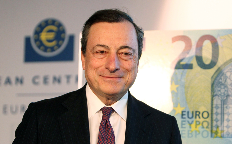 ECB-voorzitter Mario Draghi. Foto: ANP