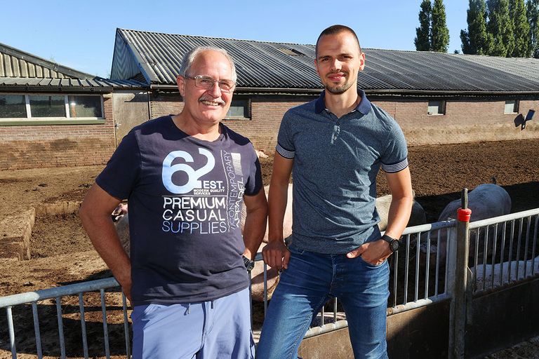 Over de taakverdeling waren de nieuwe eigenaren van Bon Vivant het snel eens. Henk Schellekens (links) doet de operationele kant van het bedrijf. Bart (rechts) voert naast zijn baan de economische- strategische taken uit.