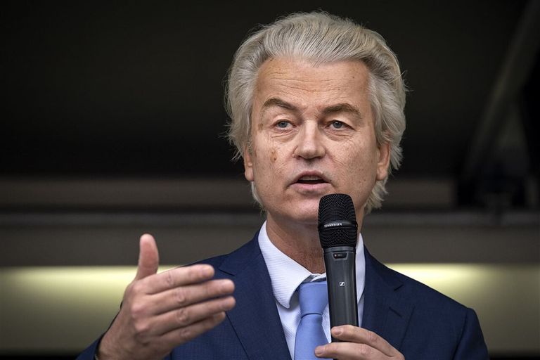 PVV-leider Geert Wilders. - Foto: Ramon van Flymen / Hollandse Hoogte / ANP