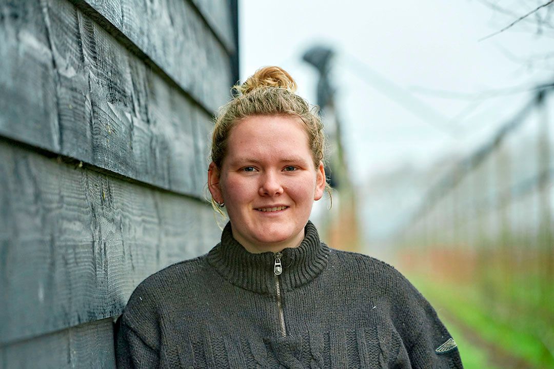 Willemien Brouwer:  Net als andere jonge boeren moet ik de eerstkomende jaren flink investeren.  - Foto: Wouter van Assendelft