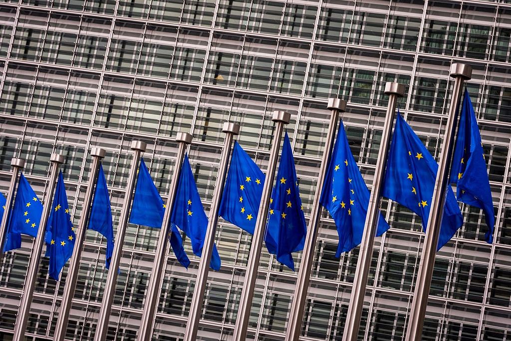 Het gebouw in Brussel waar de Europese Commissie zetelt. - Foto: ANP