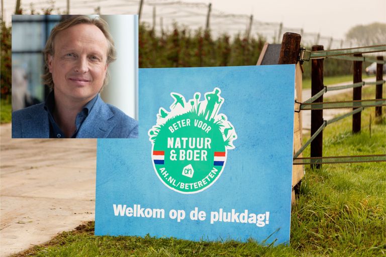 Constantijn Ninck Blok is AH-directeur Merchandising & Formats en betrokken bij het inkoopschema Beter voor Natuur en Boer. Foto: Albert Heijn