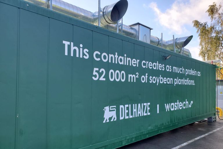 Delhaize voedselverspilling