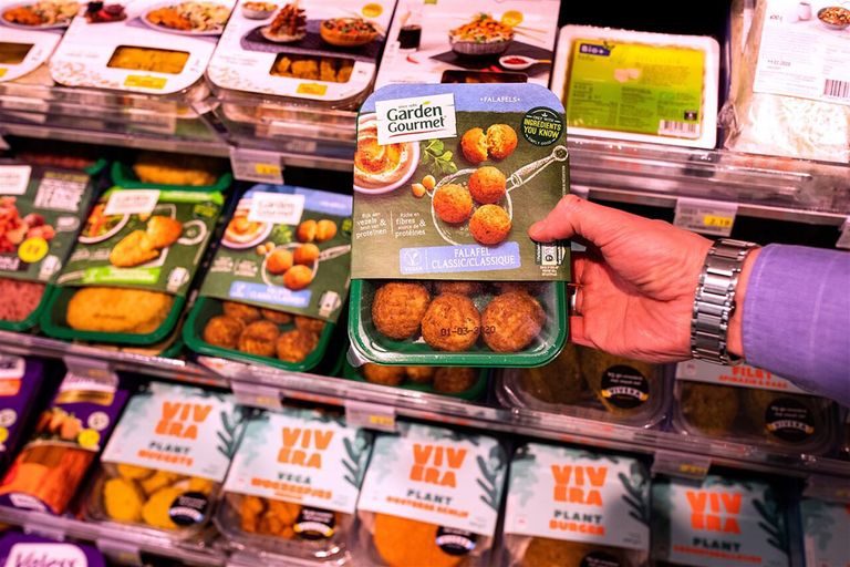 Garden Gourmet biedt vegetarische producten voor het koelschap. - Foto: ANP