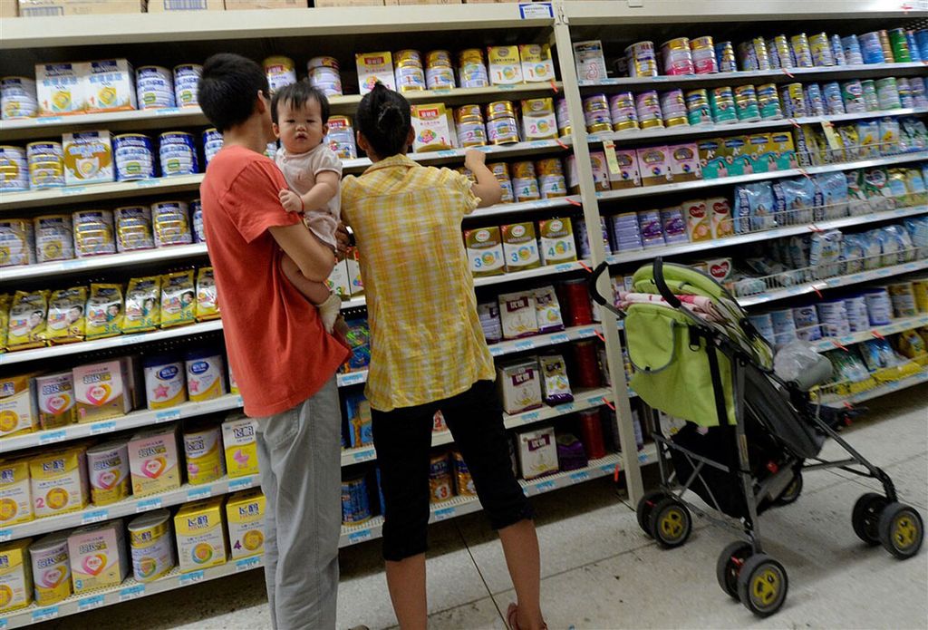 Synlait kampt met wegvallende vraag. De A2-Milk Company, een belangrijke afnemer van Synlaits babyvoeding, zag de verkopen in China flink dalen. Foto: AFP