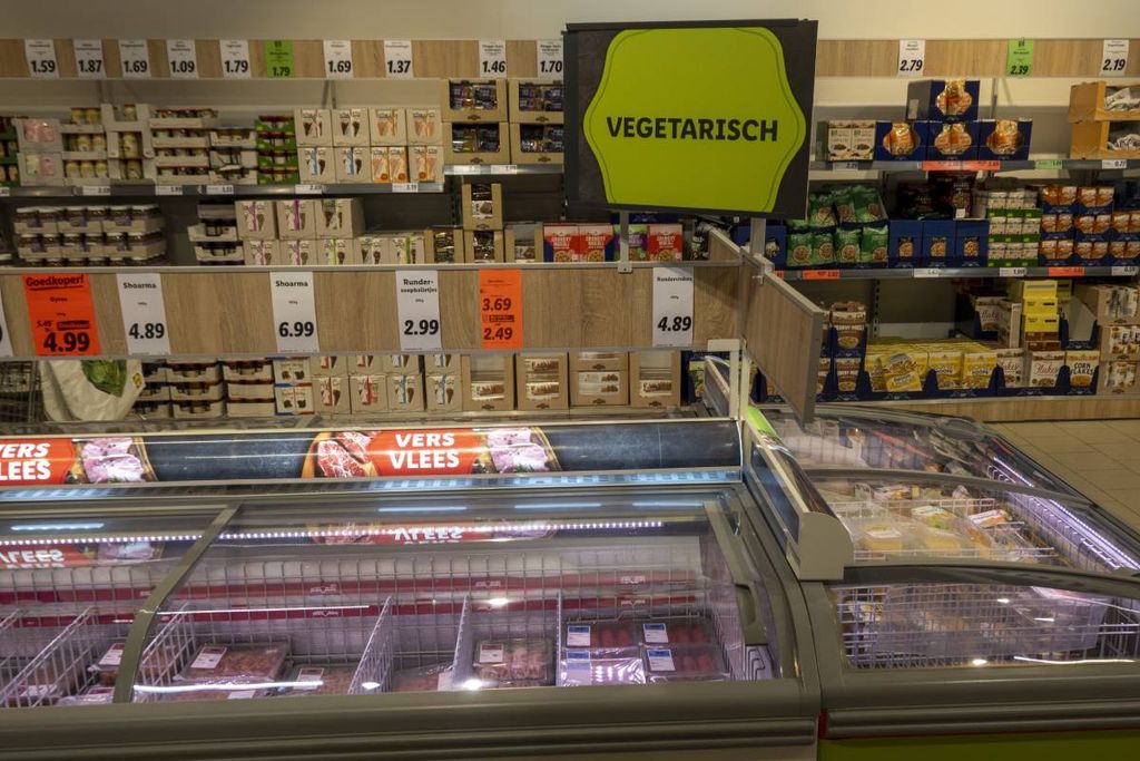 Lidl verkoopt meer vleesvervangers door positie naast vlees