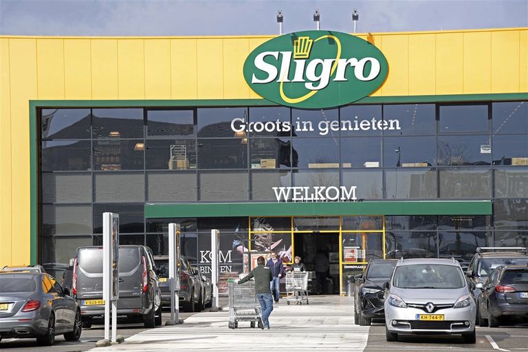 De omzet van Sligro Food Group kwam uit op € 328 miljoen, ruim 38% minder dan in het eerste kwartaal van 2020. Foto: ANP