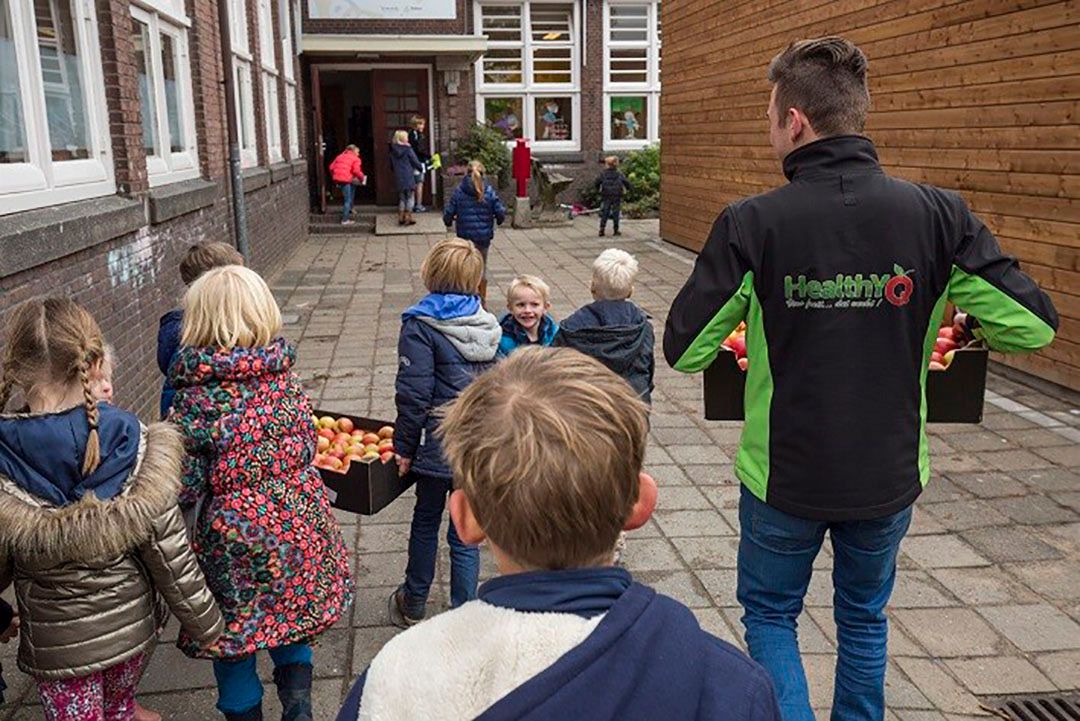 Archieffoto van schoolfruitlevering. Foto: ANP